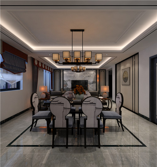 遵義喜百年裝飾：大客廳裝上投影儀，家庭影院最時(shí)尚