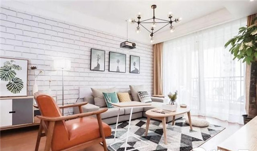 遵義裝修公司：文藝舒適，三室兩廳，暖色調(diào)配木色，這是最好的生活方式。