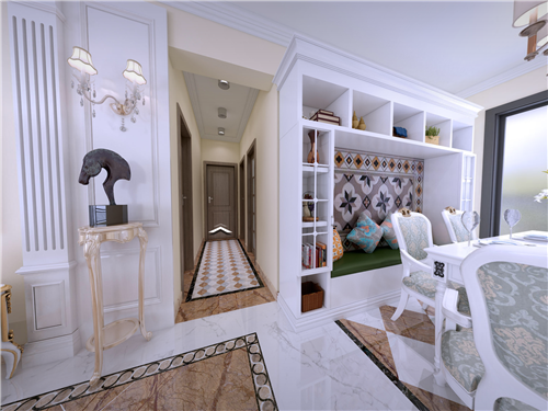 遵義裝修公司：喜百年裝飾107平歐式精裝效果圖