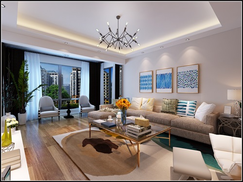 遵義裝修公司：112㎡現(xiàn)代風(fēng)格裝修案例設(shè)計(jì)