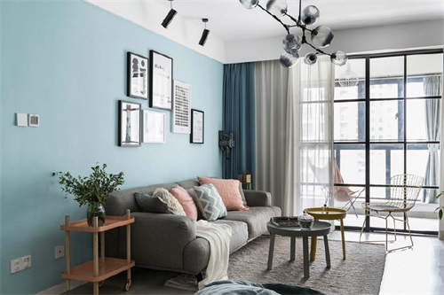 遵義裝修公司：89平米簡(jiǎn)約小北歐兩居