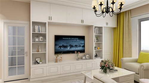 遵義裝修公司：55㎡簡(jiǎn)美風(fēng)格裝修案例