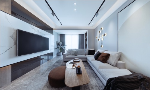 遵義裝修公司：84平米現(xiàn)代風(fēng)格裝修案例