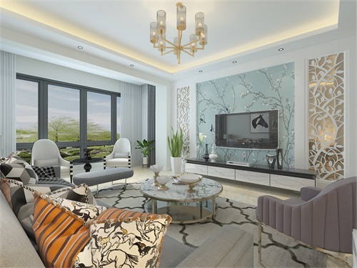 遵義裝修公司：107㎡現(xiàn)代風格裝修案例