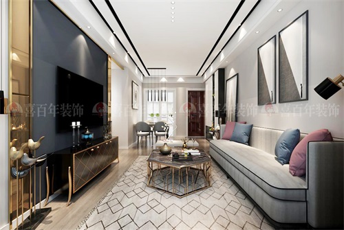 遵義裝修公司：80㎡輕奢風(fēng)格，用簡單的設(shè)計(jì)打造低奢的裝修