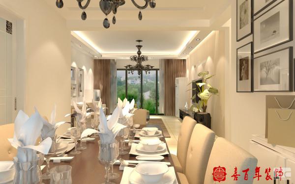 簡(jiǎn)歐-三居-保利未來城