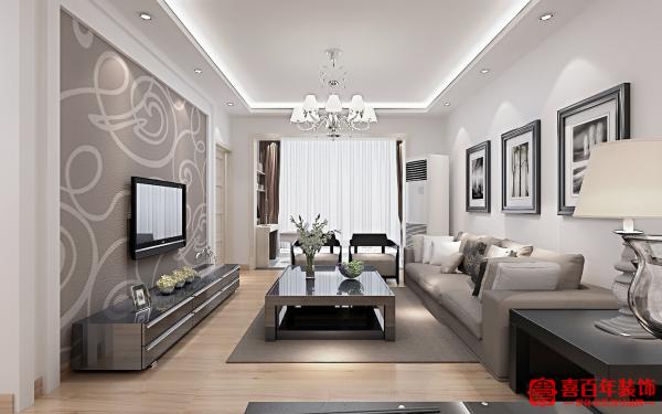 東方星城現(xiàn)代三居室 100m2 現(xiàn)代