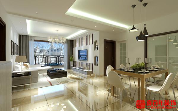 智慧名城 三居室 93m2 現(xiàn)代