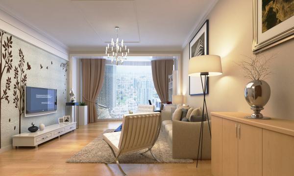 白楊小區(qū)   現(xiàn)代風(fēng)格 61m2 現(xiàn)代