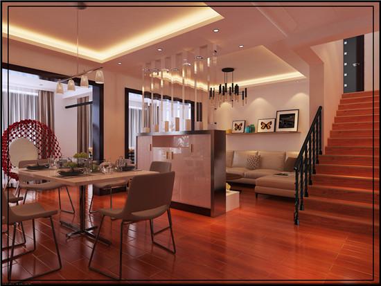 威尼斯廣場(chǎng)    現(xiàn)代風(fēng)格的樓中樓 137m2 現(xiàn)代