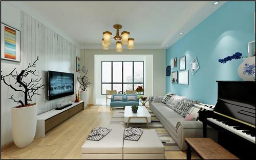 圣城華府    地中海風格展示 68m2 現代