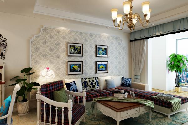 圣城華府----92平田園風展示 93m2 現代