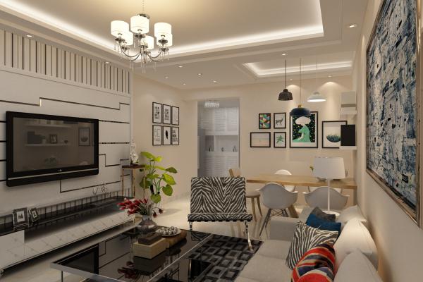 盛世桐城----82平現(xiàn)代風(fēng)展示 80m2 現(xiàn)代