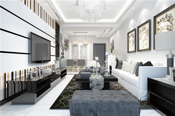 金科中央公園----后現(xiàn)代風(fēng)格展示 98m2 現(xiàn)代