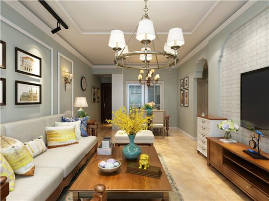 薔薇國(guó)際----97平田園風(fēng)格 93m2 田園